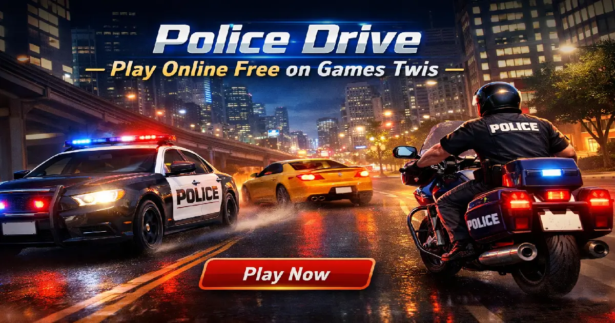 Police Drive online free police car chase game