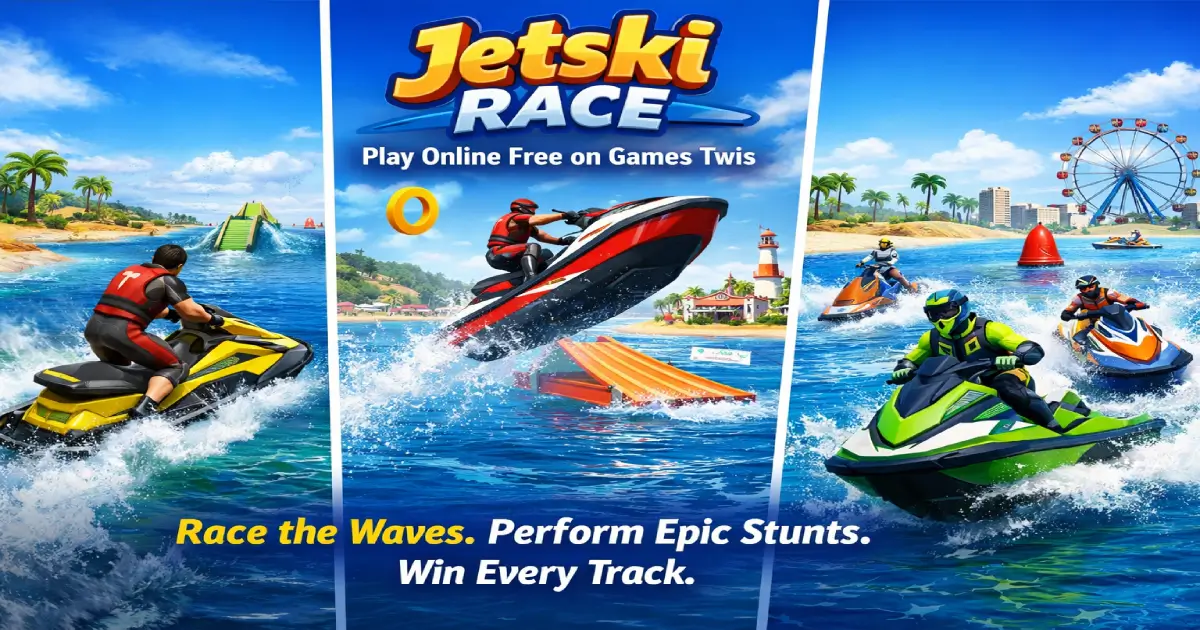 Jetski Race 3D water racing gameplay screenshot