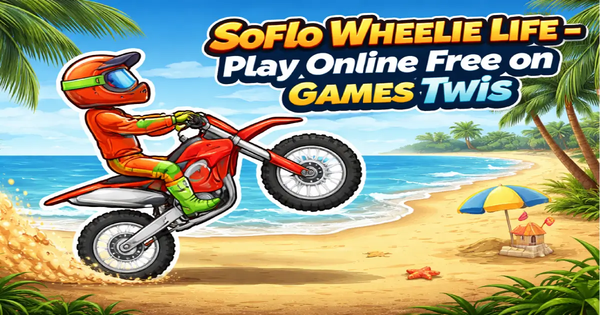 Soflo Wheelie Life bike wheelie gameplay screenshot