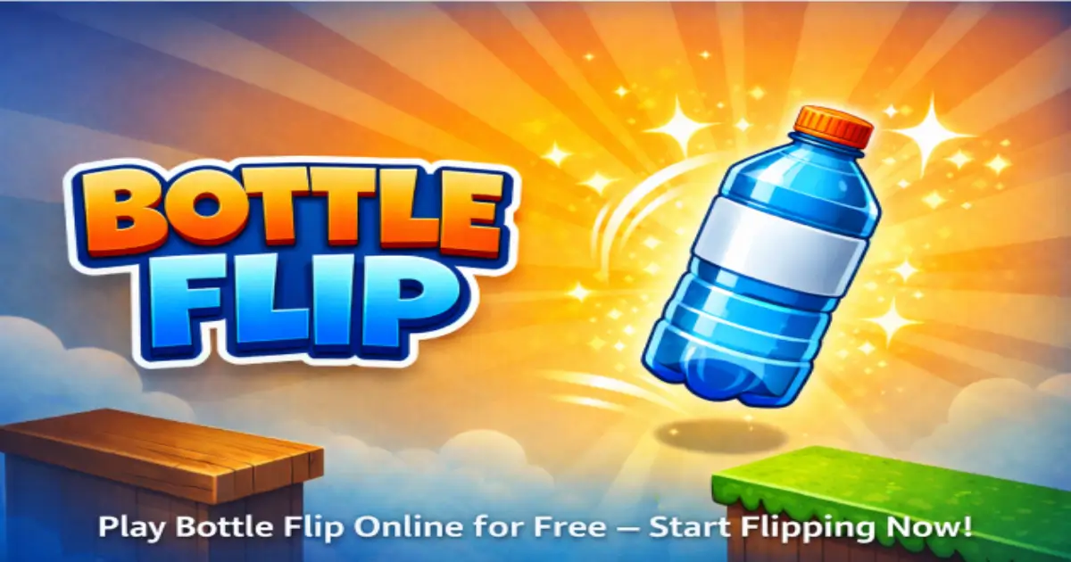 Bottle Flip online game – flip the bottle challenge gameplay