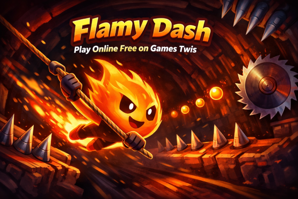 Flamy Dash - Play Online Free on Games Twis