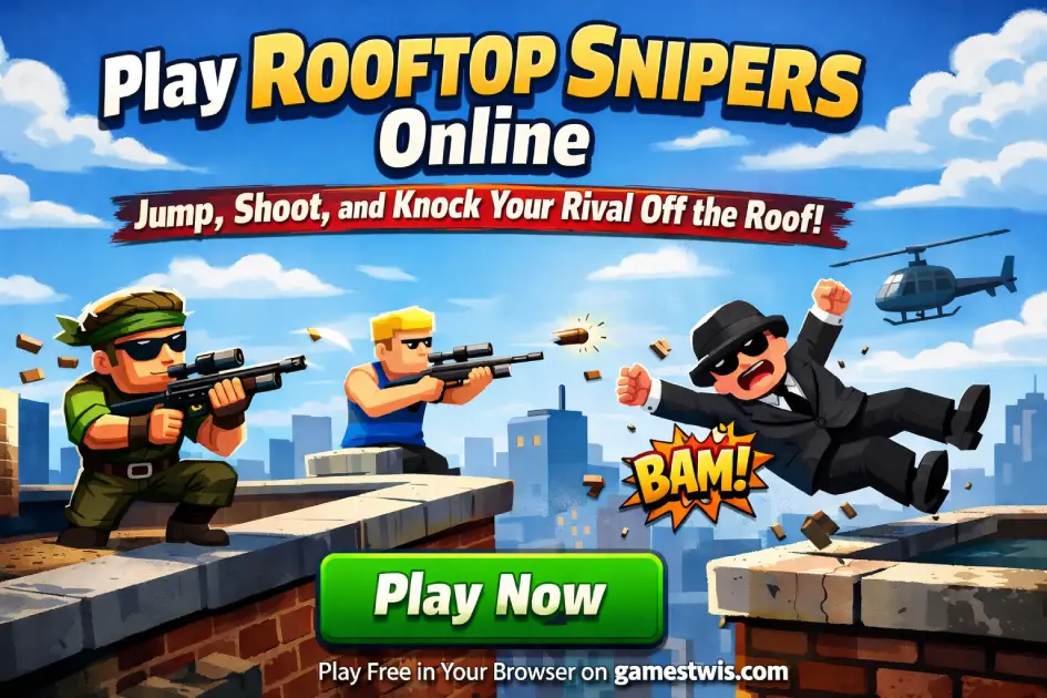 Rooftop Snipers - Play Online Free on Games Twis