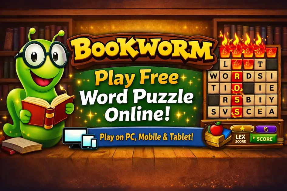 Bookworm Game Online – Play Free Word Puzzle