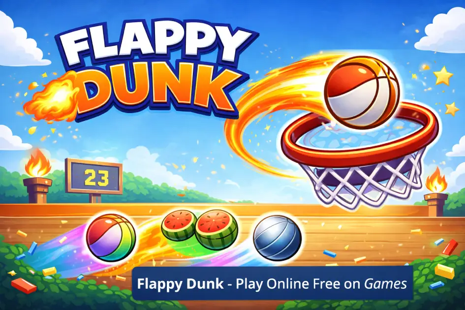 Flappy Dunk - Play Online Free on Games